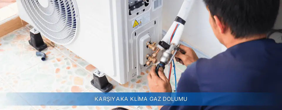 Karşıyaka İlçemi York Klima Gaz Dolumu